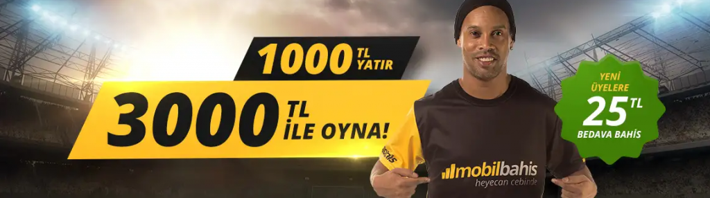 25 TL Bedava Bahis Anında Mobilbahis’de Hesabında